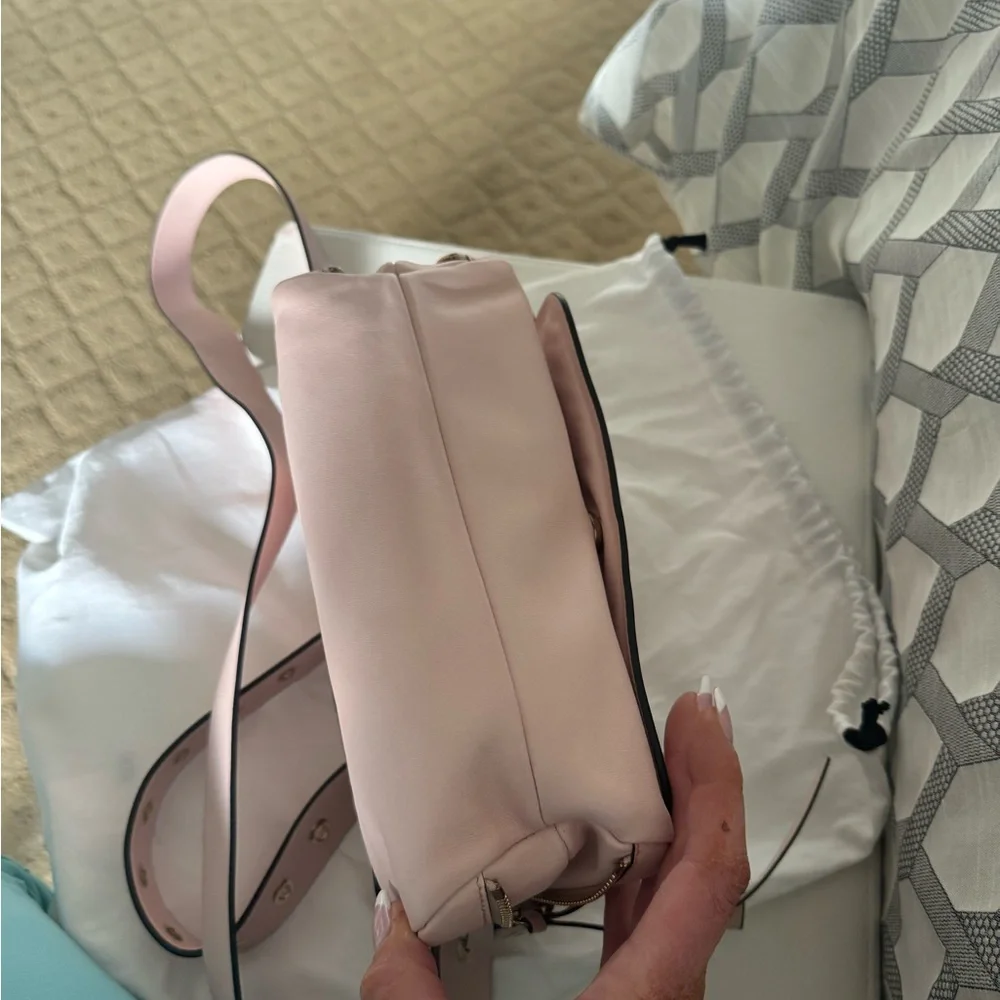 Red Pink Crossbody Bag with Adjustable Strap - Picture 7 of 11